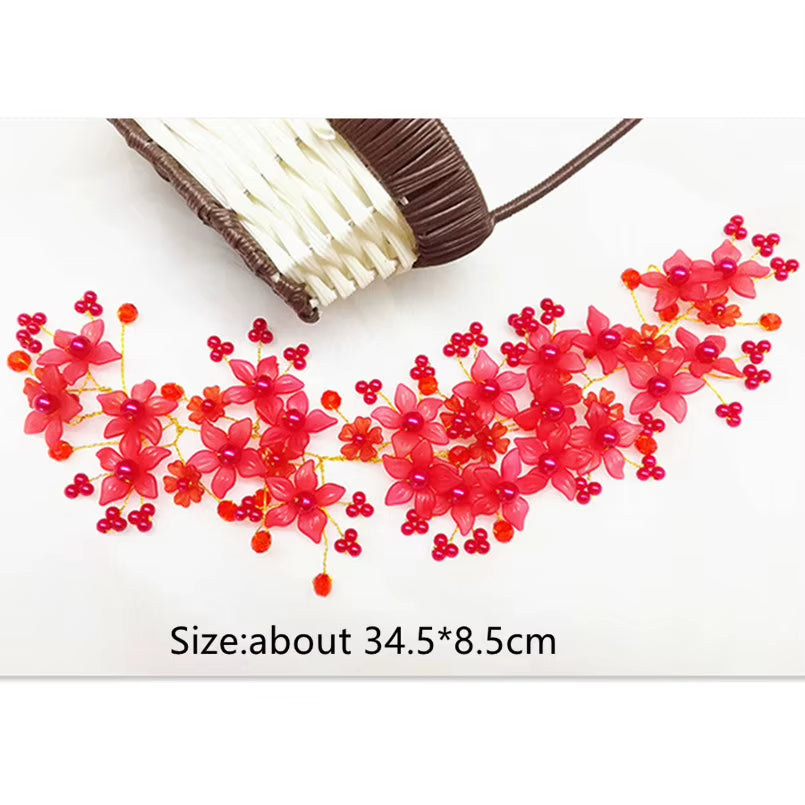 Women Headbands Imitation Pearl Hair Jewelry Bridal Hair Accessories Wedding Jewellery Handmade Hairpins Hair