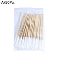 50/100Pcs Pet Ear Cleaner Cotton Buds Dog Ear Cleaner Cotton Swab Sticks Cotton Buds for Dog Cat Ear Wax Removal Pet Supplies