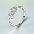 New Infinity Ring 925 Sterling Silver Eternity Ring Charms Best Friend Gift Endless Love Symbol Silver Rings for Women Jewelry