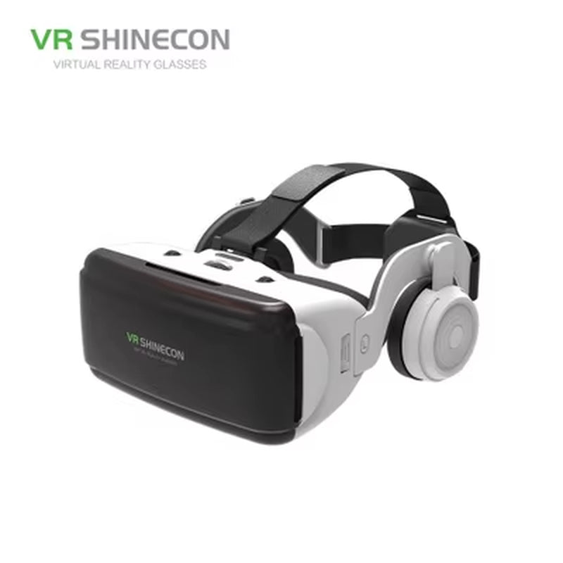 Virtual Reality 3D VR Glasses Shinecon Pro VR Glasses Google Cardboard Headset Virtual Glasses for Smartphone Ios Android