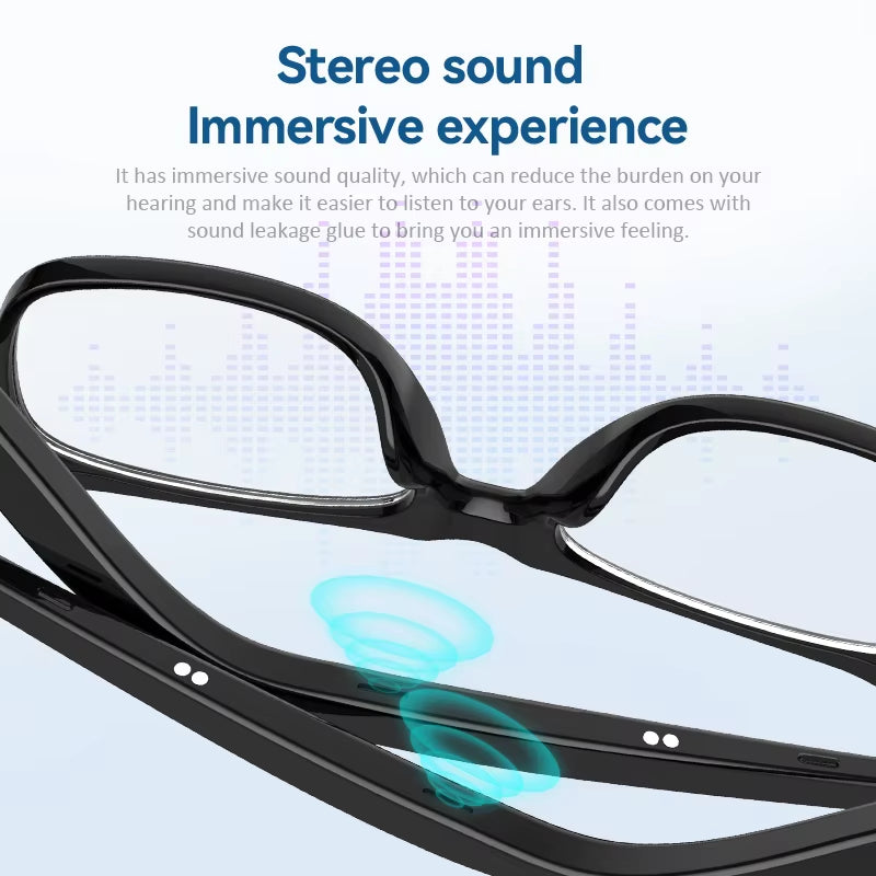G05 Smart Wireless Glasses Headset Bluetooth Outdoor Sport Sunglasses Earphone Hands-Free Calling Music Anti-Blue Eyeglasses