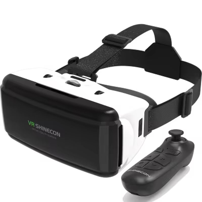 Virtual Reality 3D VR Glasses Shinecon Pro VR Glasses Google Cardboard Headset Virtual Glasses for Smartphone Ios Android