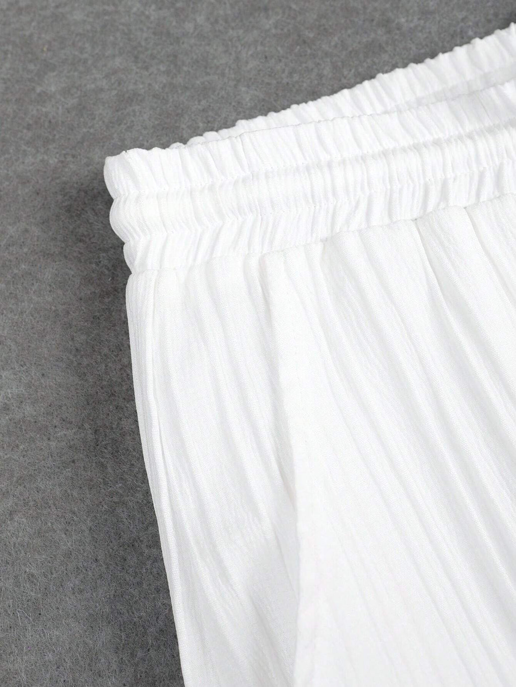 Manfinity Homme Men Solid Button up Shirt & Drawstring Waist Pants without Tee, Cozy Outfits