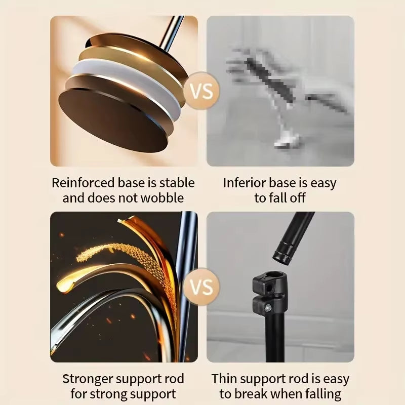 Multifunctional Mobile Phone Bracket Live Broadcast Bracket Adjustable Height Mobile Phone Telescopic Portable Bracket Live