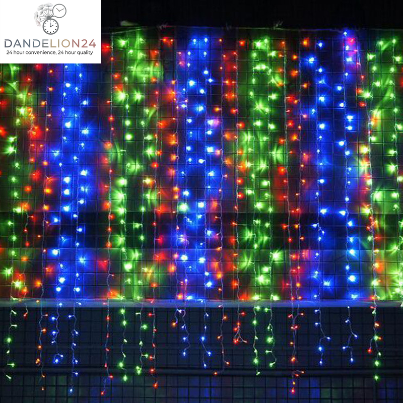 LED Curtain Lights Icicle Waterfall Lights Decorative String Lights
