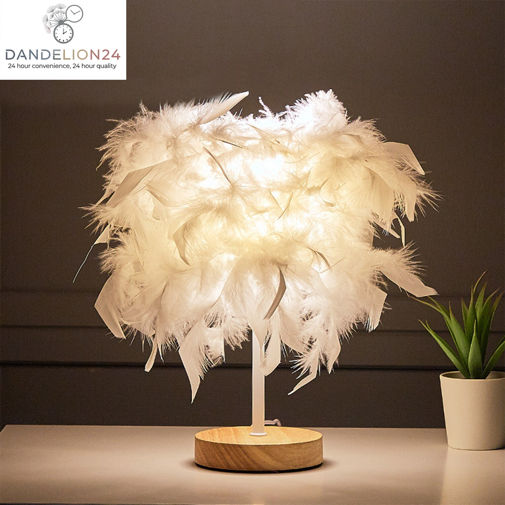 Feather Lamp