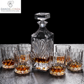 Lead-Free Crystal Glass Whiskey Glass Set 6Pcs Creative Red Wine Glass Decanter Bottle