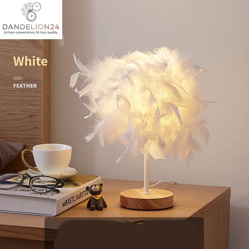 Feather Lamp