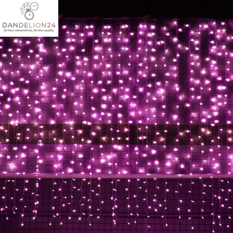 LED Curtain Lights Icicle Waterfall Lights Decorative String Lights