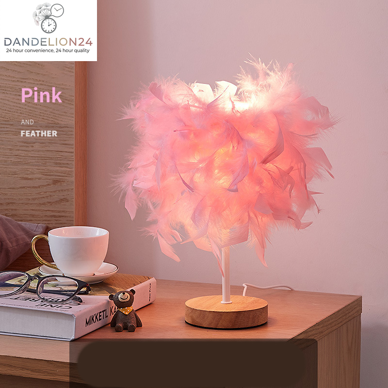 Feather Lamp