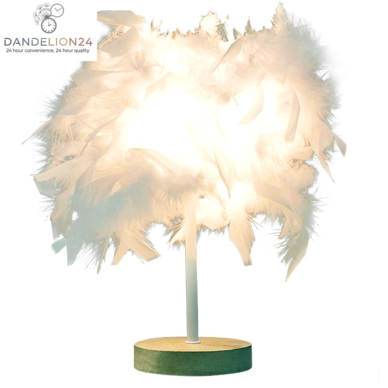 Feather Lamp