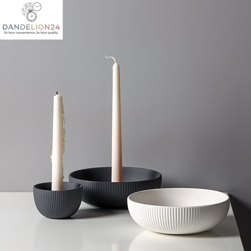 Simple Ceramic Candle Tray Candle Holder Candle Utensils