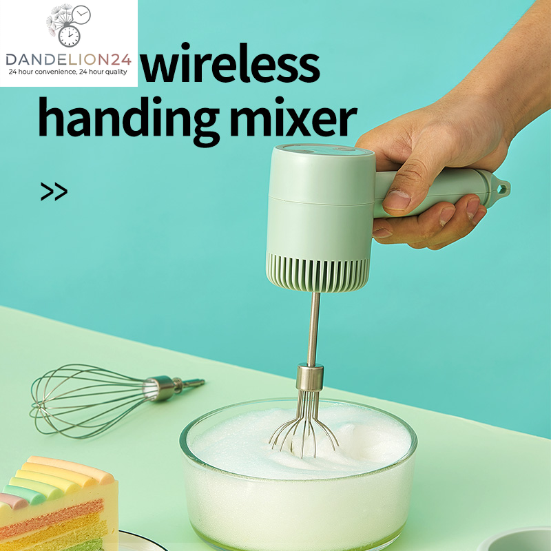 New Rechargeable Wireless Egg Beater Electric Home Mini Handheld Baking Tool