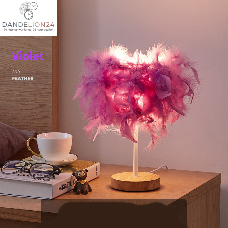 Feather Lamp