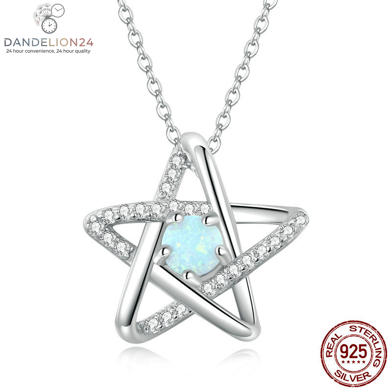 Openwork Pentagram Niche Collarbone Chain Jewellery