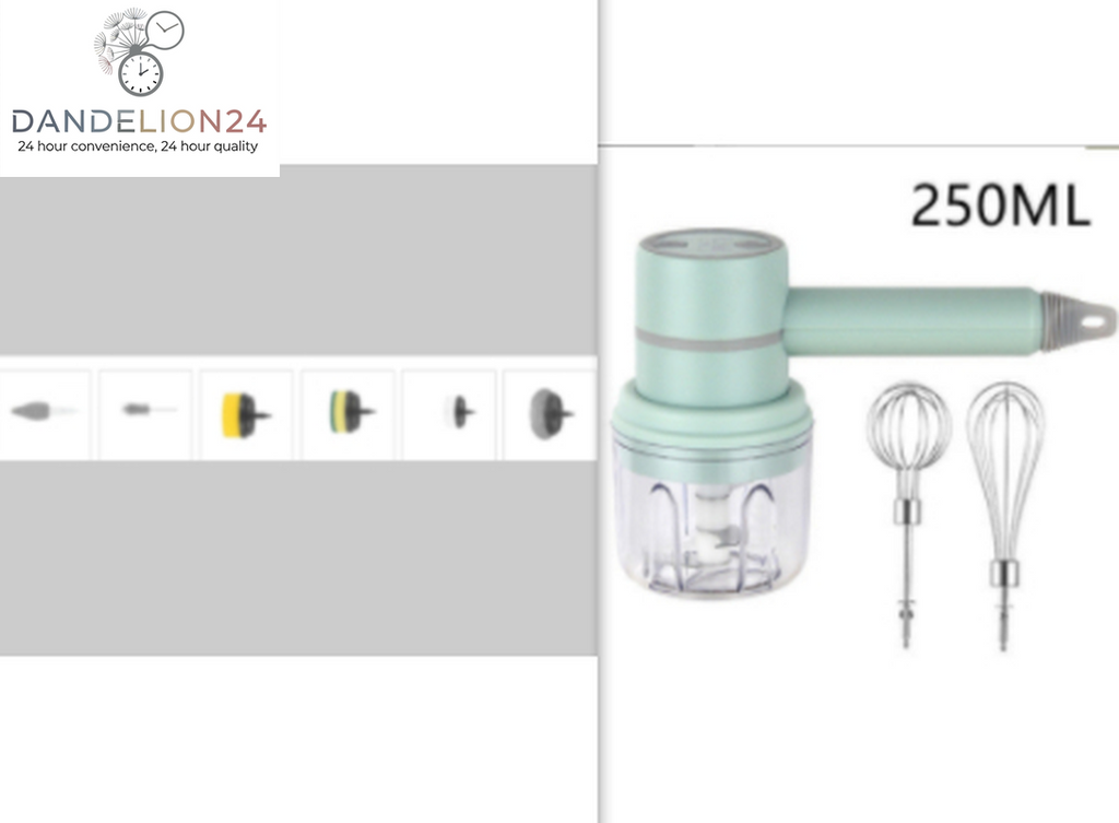 New Rechargeable Wireless Egg Beater Electric Home Mini Handheld Baking Tool