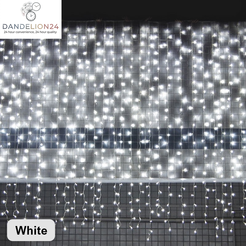LED Curtain Lights Icicle Waterfall Lights Decorative String Lights