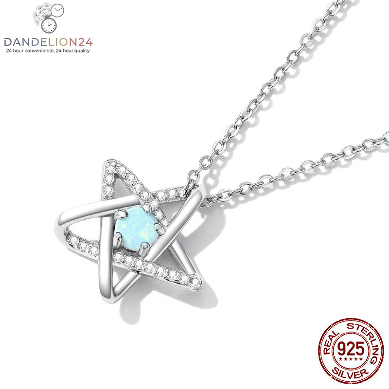 Openwork Pentagram Niche Collarbone Chain Jewellery