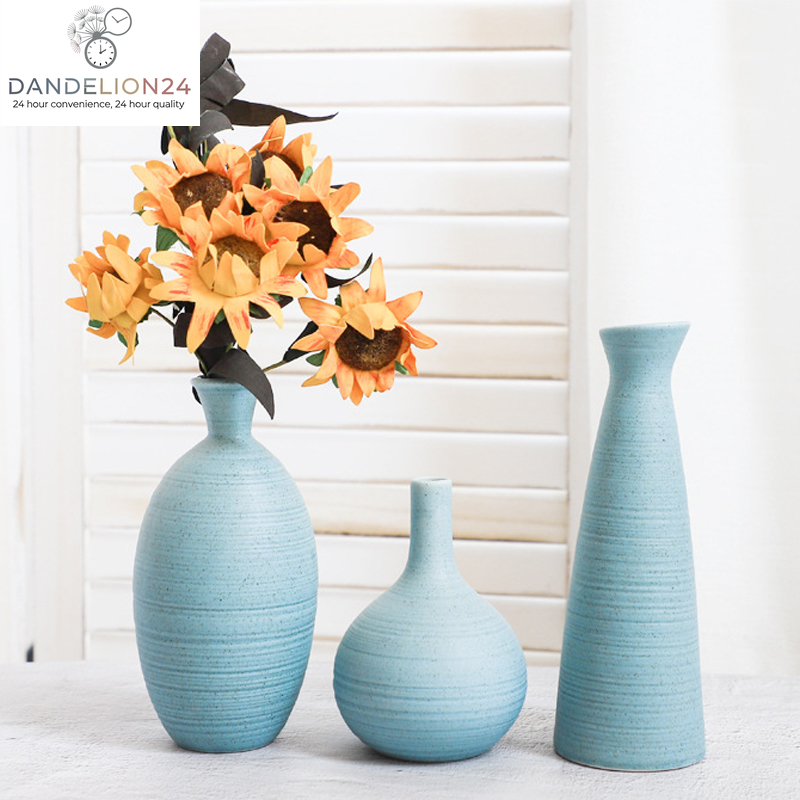 Creative Home Ceramic Crafts Ceramic Vase Desk Hydroponic Vase Decoration Home Decoration Vase
