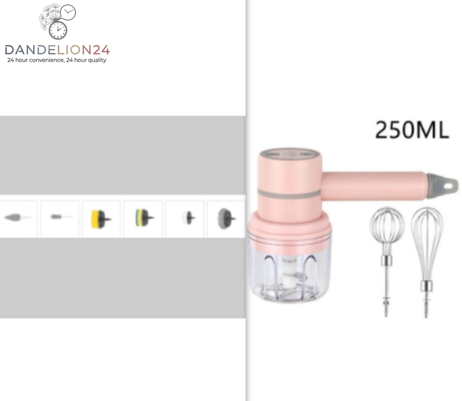 New Rechargeable Wireless Egg Beater Electric Home Mini Handheld Baking Tool