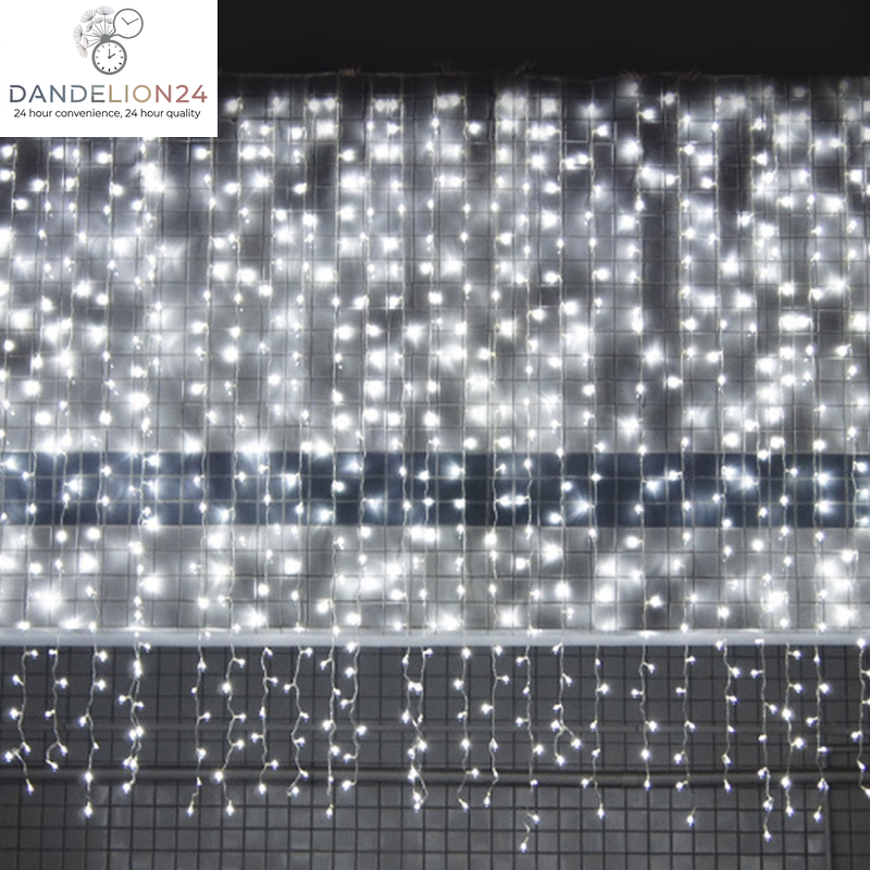 LED Curtain Lights Icicle Waterfall Lights Decorative String Lights