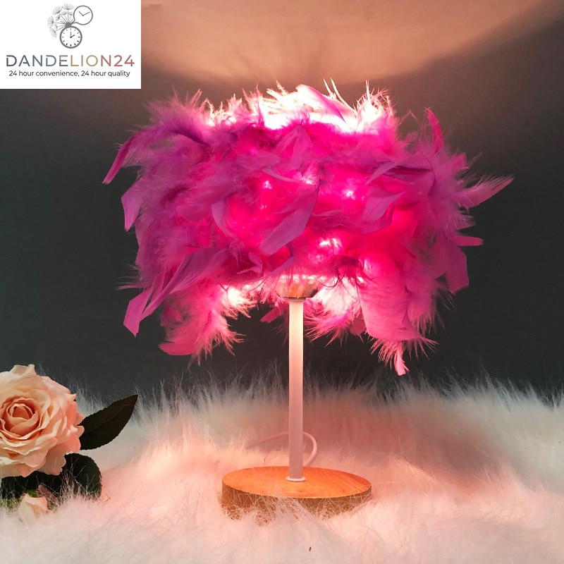Feather Lamp