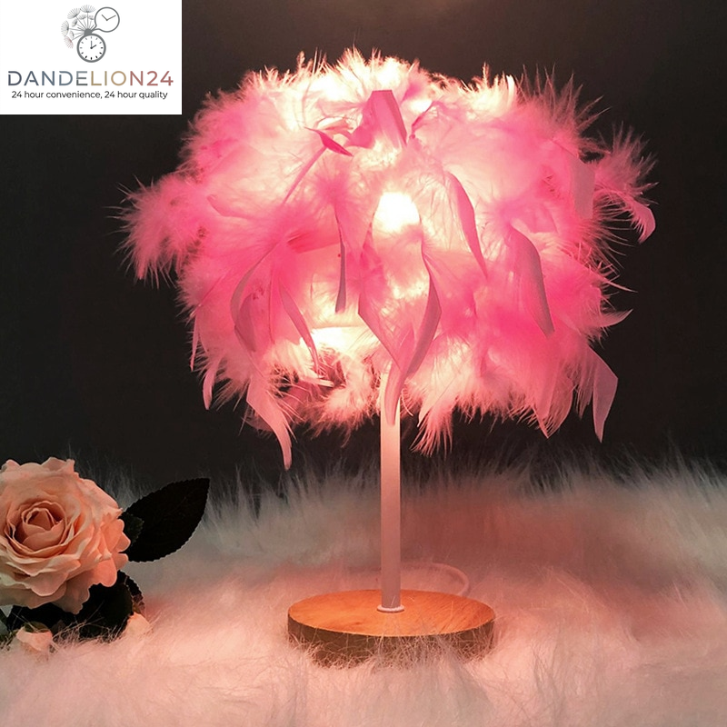 Feather Lamp