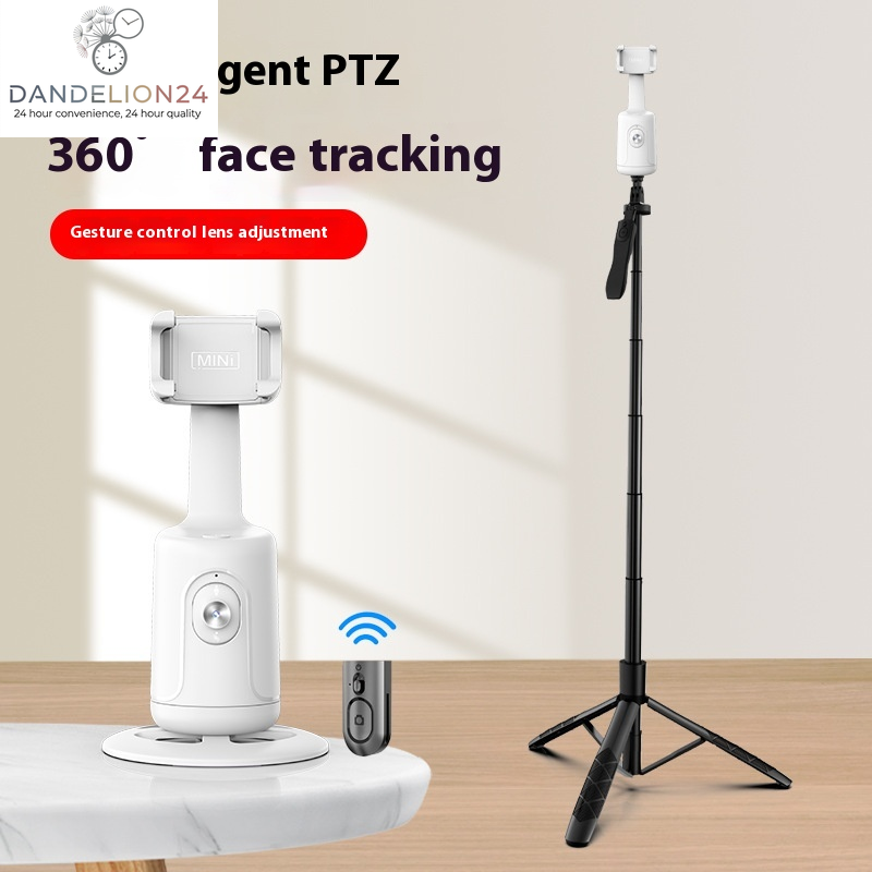 360 Auto Face Tracking Gimbal AI Smart Gimbal Face Tracking Auto Phone Holder for Smartphone Video Vlog Live Stabilizer Tripod