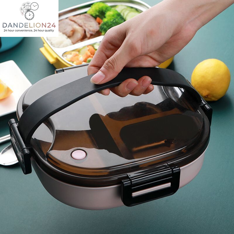 304 Lunch Box Portable Large-Capacity Portable Lunch Box