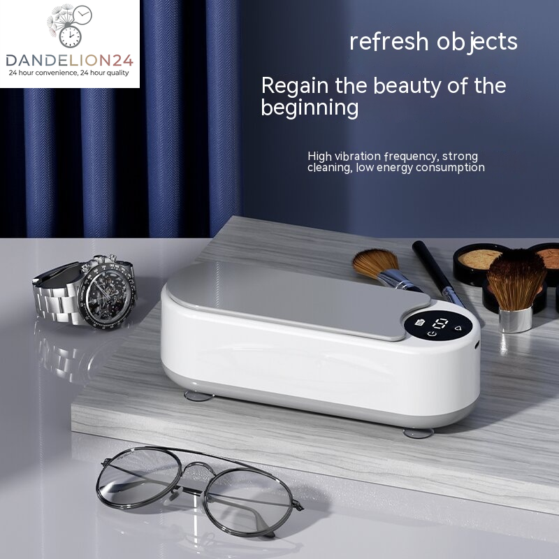 Glasses Washing Machine Ultrasonic Display Household Portable Small Automatic Cleaning Device