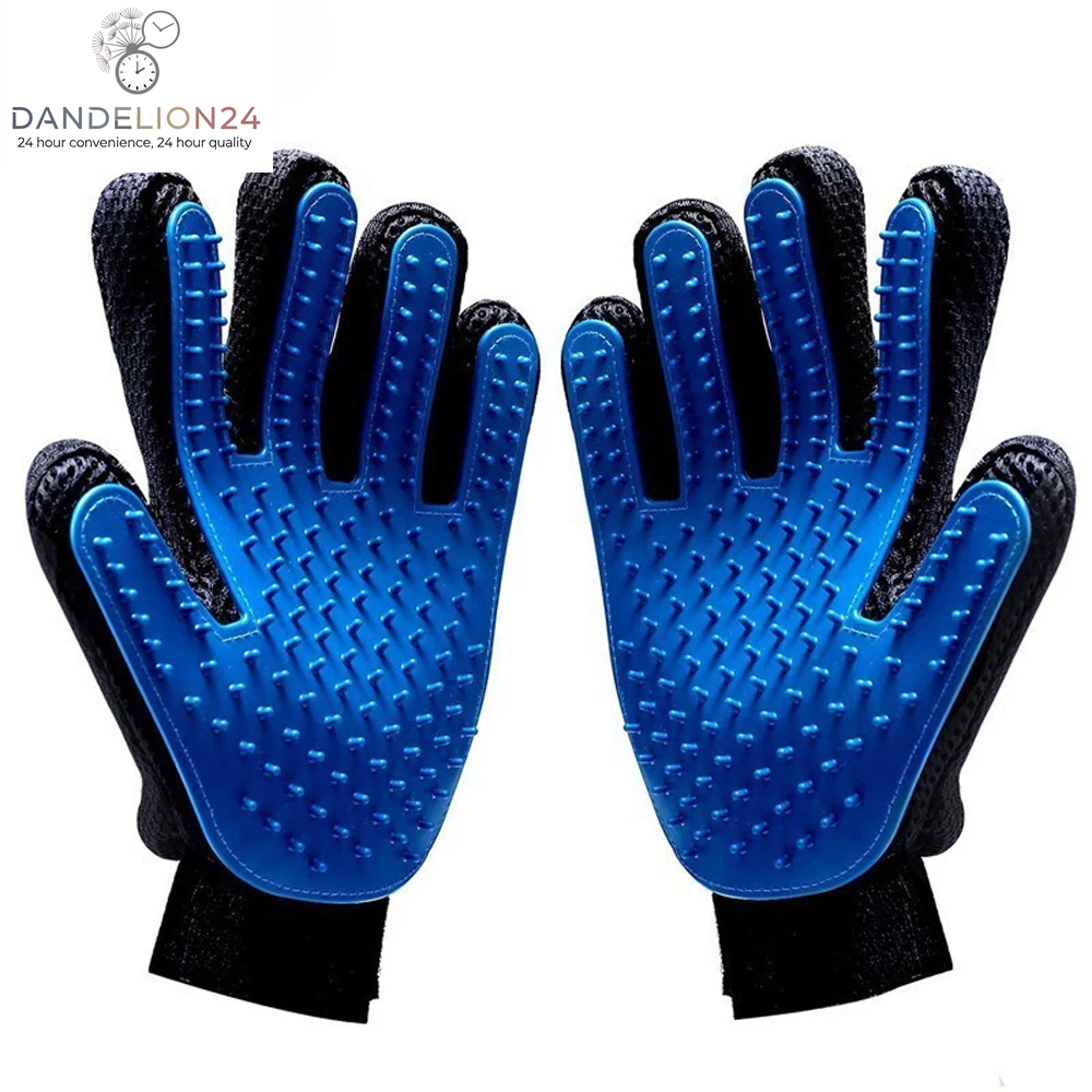 Pet Grooming Glove for Cats Brush Comb Cat Hackle Pet Deshedding Brush Glove for Animal Dog Pet Hair Gloves for Dog Grooming XW.
