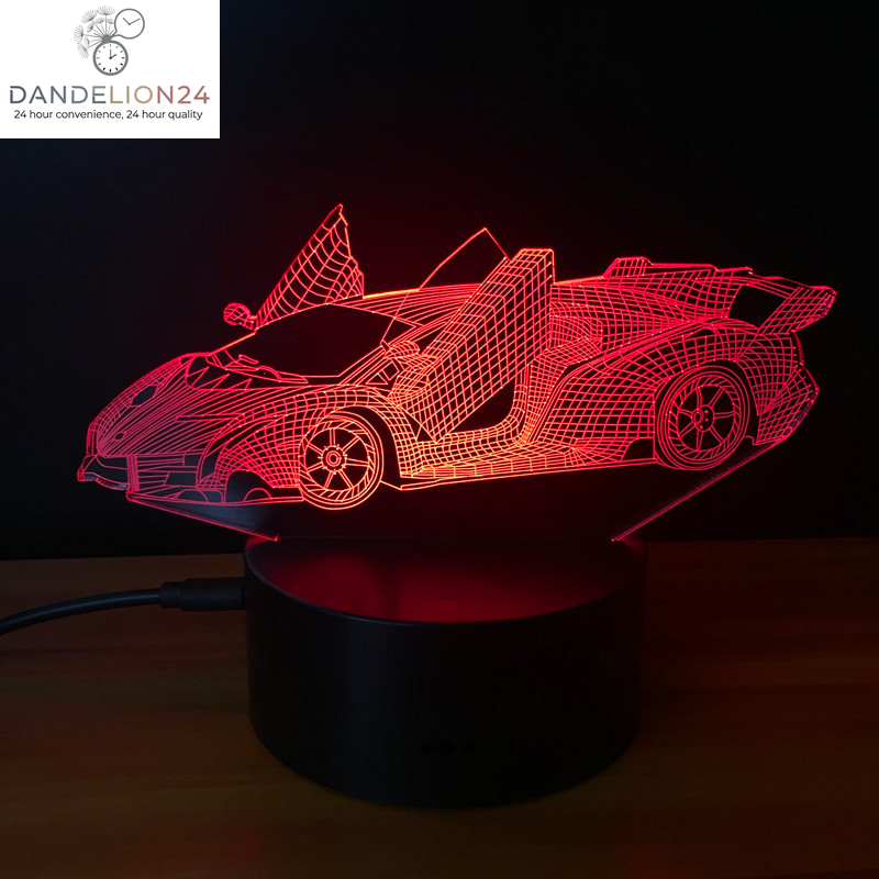 Lamborghini 3D Night Light