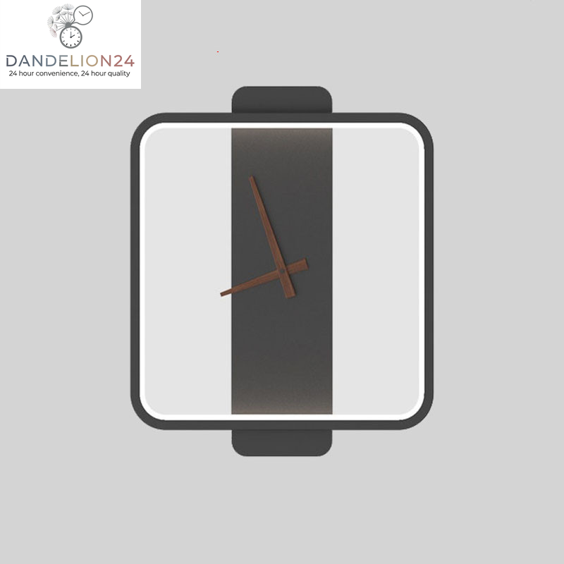 Nordic Wall Lamp Bedroom Bedside Lamp Clock Modeling Lamp