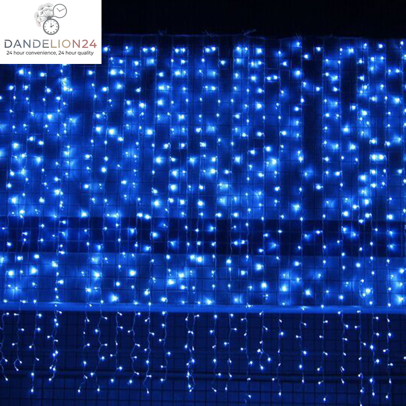 LED Curtain Lights Icicle Waterfall Lights Decorative String Lights