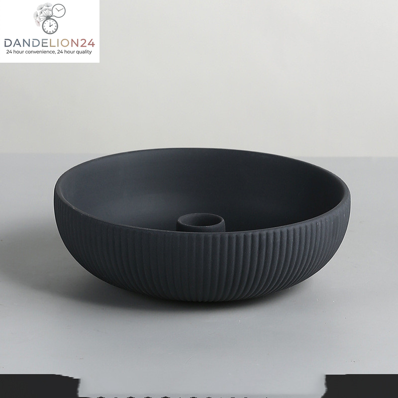 Simple Ceramic Candle Tray Candle Holder Candle Utensils