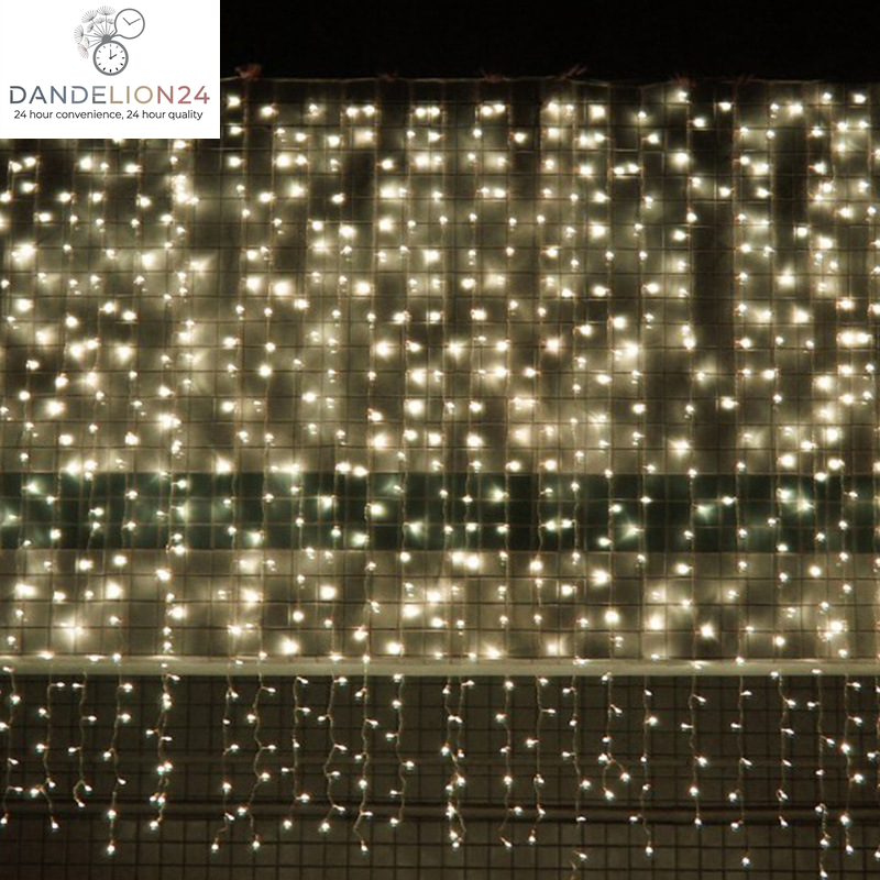 LED Curtain Lights Icicle Waterfall Lights Decorative String Lights