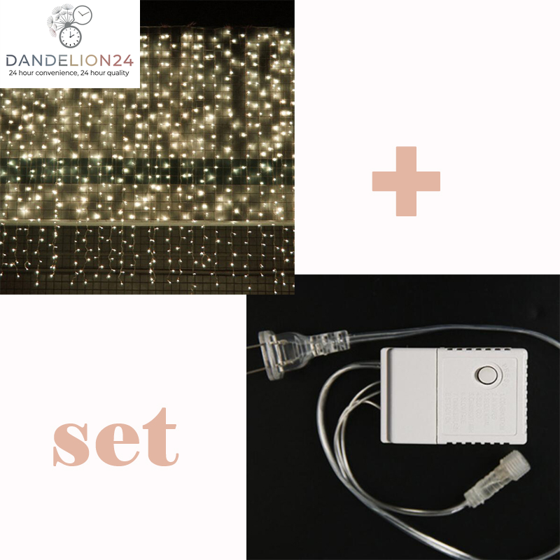 LED Curtain Lights Icicle Waterfall Lights Decorative String Lights