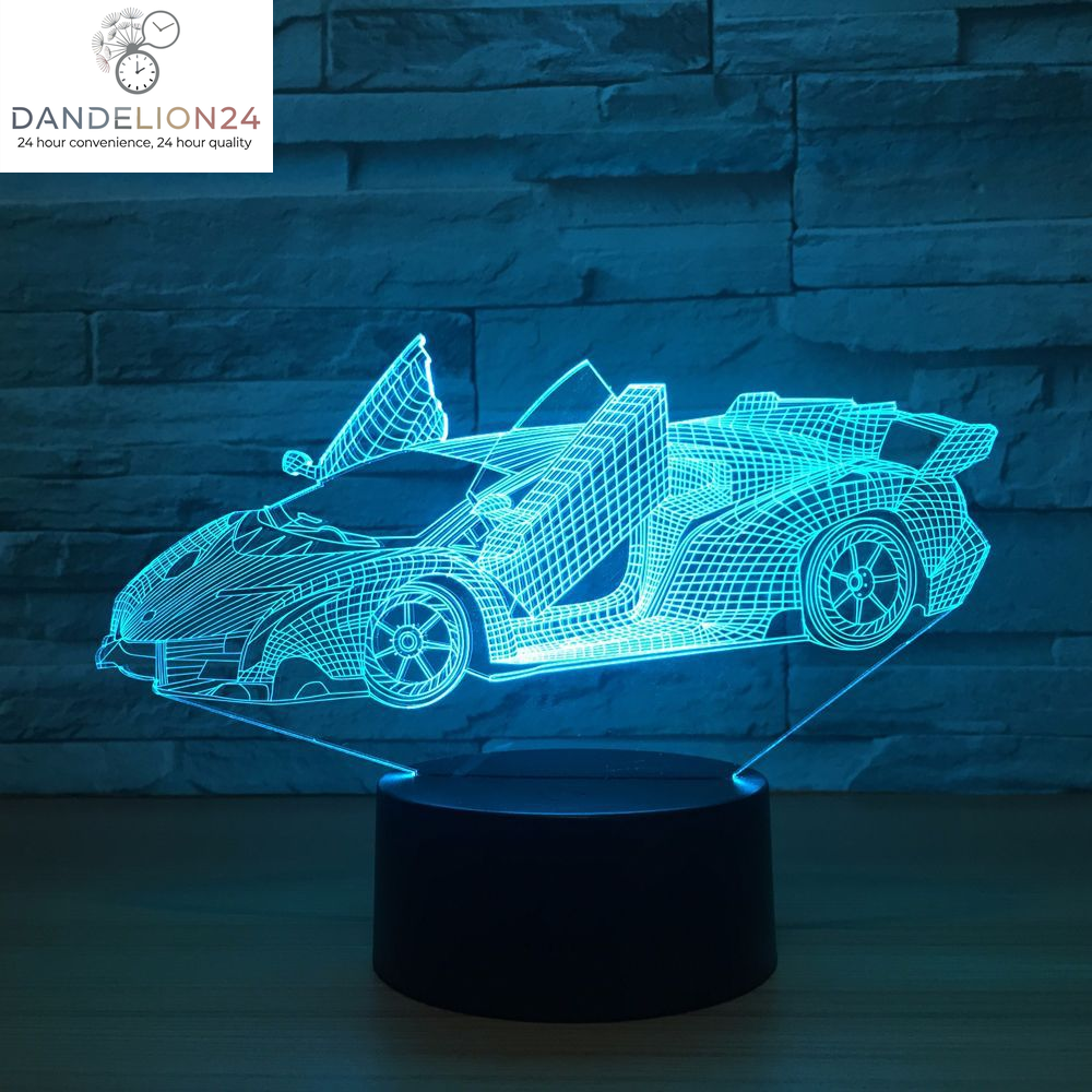 Lamborghini 3D Night Light