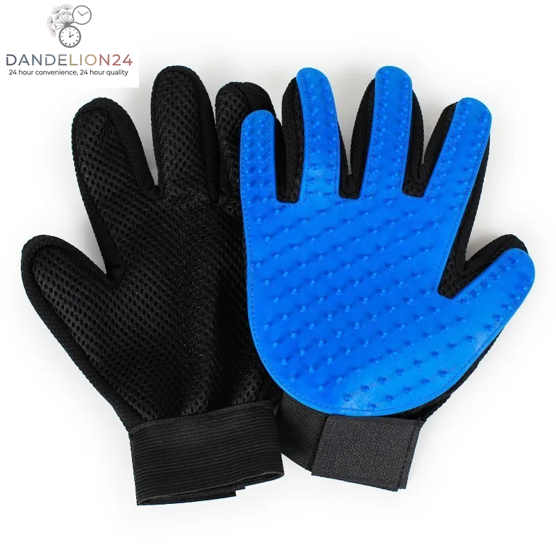 Pet Grooming Glove for Cats Brush Comb Cat Hackle Pet Deshedding Brush Glove for Animal Dog Pet Hair Gloves for Dog Grooming XW.