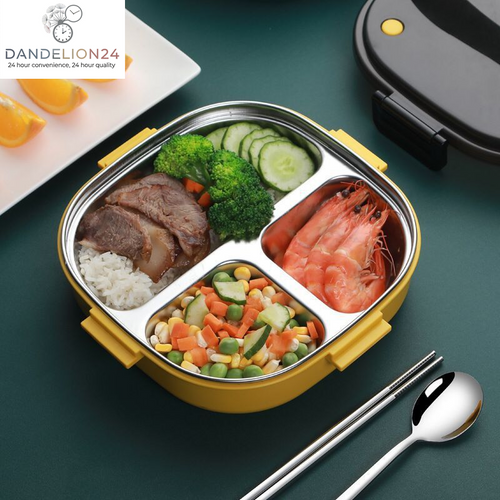 304 Lunch Box Portable Large-Capacity Portable Lunch Box